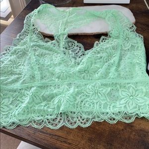 Like Green Razorback Bralette